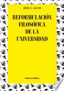 Reformulación filosófica de la universidad