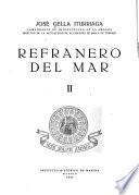 Refranero del mar ...