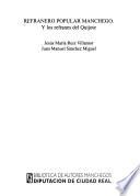 Refranero popular manchego y los refranes del Quijote