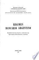 Régimen bancario argentino