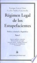Régimen legal de los estupefacientes