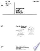 Regional office manual