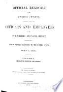 Register of Officers and Agents, Civil, Military and Naval [etc]