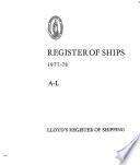 Register of Ships