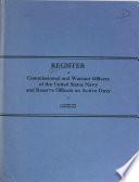 Register of the Commissioned and Warrant Officers of the United States Navy and Marine Corps and Reserve Officers on Active Duty