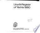 Register of Yachts