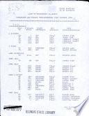 Registered Illinois Conceived & Foaled Standardbreds, 1962 Through 1974