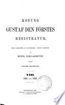 Registratur Konung Gustaf den förstes