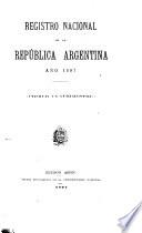 Registro nacional de la República Argentina