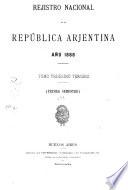 Registro nacional de la República Argentina