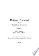 Registro nacional de la República argentina