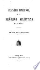 Registro nacional de la República Argentina