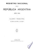 Registro nacional de la República Argentina