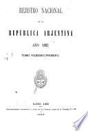 Registro nacional de la República Argentina