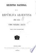 Registro nacional de la República Argentina