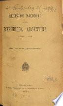 Registro nacional de la República Argentina