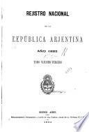 Registro nacional de la República Argentina