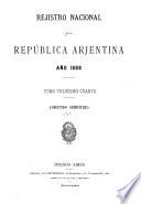 Registro nacional de la República Argentina