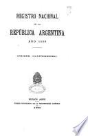 Registro nacional