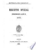 Registro oficial correspondiente al año de ...