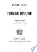 Registro oficial de la provincia de Buenos Aires