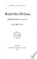 Registro oficial de la República del Paraguay ...