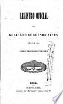 Registro Oficial del Goberno de Buenos Aires