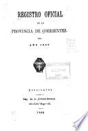 Registro Oficial