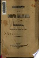 Reglamento de la Compañia Lancasteriana de México