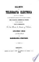 Reglamento de Telegrafia eléctrica