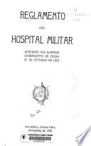 Reglamento del Hospital Militar