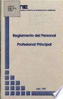 Reglamento Del Personal Profesional Principal