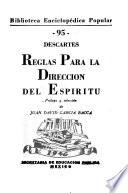 Reglas para la direccion del espiritu