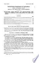Regulations for the Protection of Deer, Moose, Caribou, Sheep, and Mountain Goats in Alaska