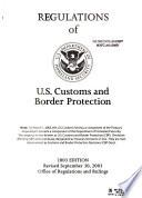 Regulations of U.S. Customs and Border Protection