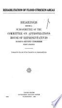 Rehabilitation of Flood-stricken Areas