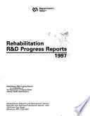 Rehabilitation R & D Progress Reports