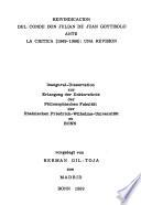 Reivindicación del conde don Julián de Juan Goytisolo ante la crítica (1969-1986)