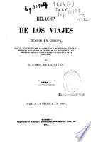 Relación de los viajes hechos en Europa