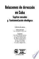 Relaciones de dirección en Cuba