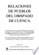 Relaciones de pueblos del Obispado de Cuenca