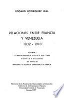 Relaciones entre Francia y Venezuela, 1832-1918