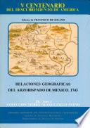 Relaciones geográficas del Arzobispado de México, 1743