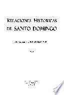 Relaciones históricas de Santo Domingo