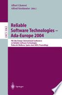 Reliable Software Technologies - Ada-Europe 2004