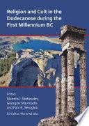 Religion and Cult in the Dodecanese during the First Millennium BC