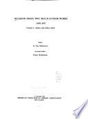 Religion Index Two: Author and editor index