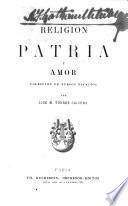 Religión, patria y amor, versos