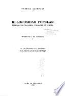 Religiosidad popular: Miscelanea de estudios