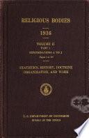 Religious Bodies, 1936